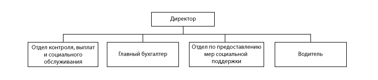 Структура ГКУ НО «Управление социальной защиты населения Вадского района»